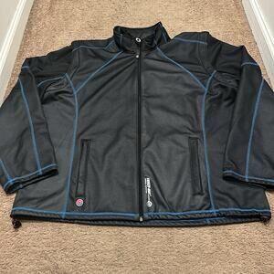 Freeze Out Thermal Protection Mens 2XL Moto Jacket Full Zip Detachable Sleeves